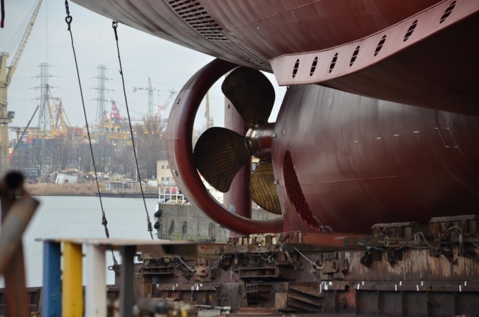 Sejner dla Duńczyków zwodowany w Naucie-GospodarkaMorska.pl