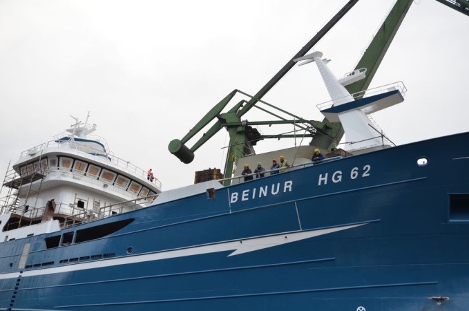 Sejner dla Duńczyków zwodowany w Naucie-GospodarkaMorska.pl