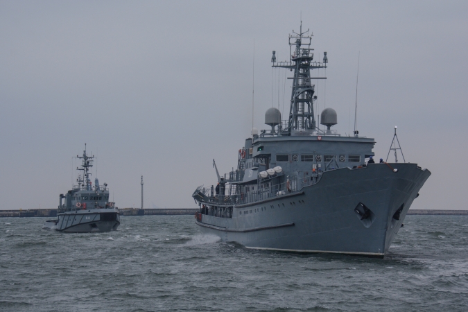 ORP Wodnik wrócił do służby [foto]-GospodarkaMorska.pl