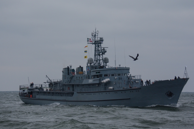 ORP Wodnik wrócił do służby [foto]-GospodarkaMorska.pl