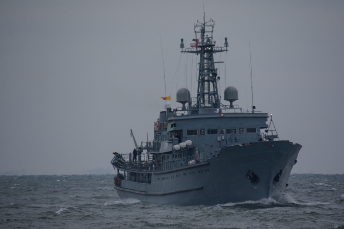 ORP Wodnik wrócił do służby [foto]-GospodarkaMorska.pl