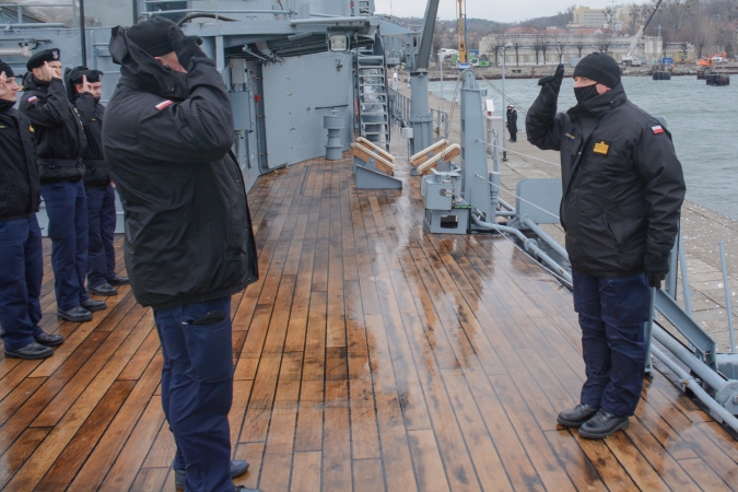 ORP Wodnik wrócił do służby [foto]-GospodarkaMorska.pl