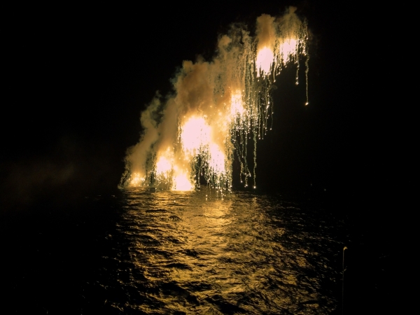 Grudniowe manewry na Zatoce [foto]-GospodarkaMorska.pl