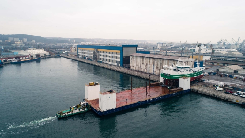 Stocznia Karstensen zwodowała statek rybacki dla Irlandczyków [foto, wideo]-GospodarkaMorska.pl