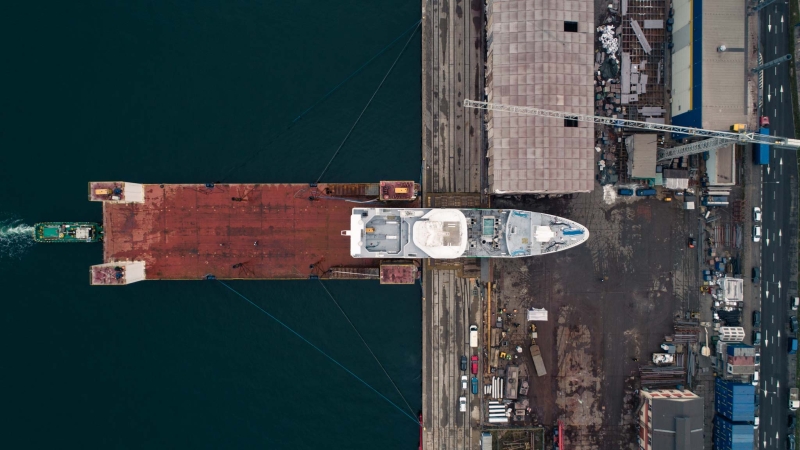 Stocznia Karstensen zwodowała statek rybacki dla Irlandczyków [foto, wideo]-GospodarkaMorska.pl