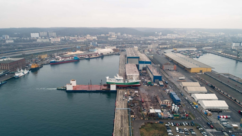 Stocznia Karstensen zwodowała statek rybacki dla Irlandczyków [foto, wideo]-GospodarkaMorska.pl