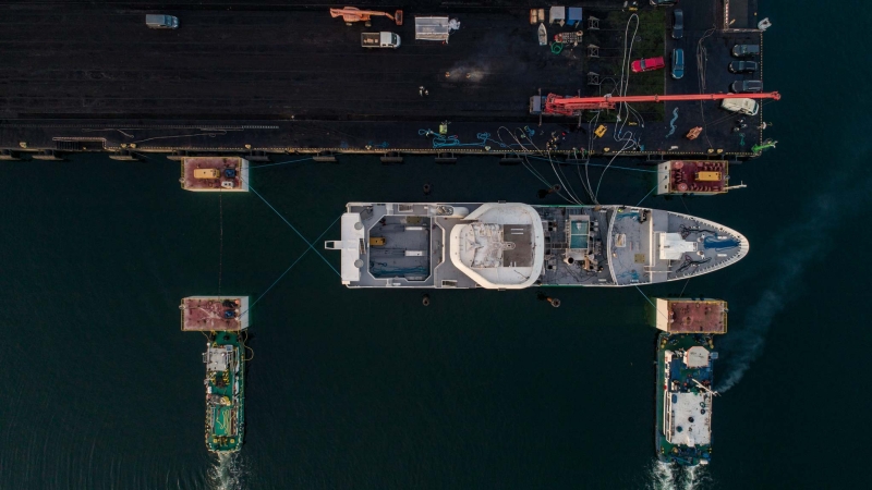 Stocznia Karstensen zwodowała statek rybacki dla Irlandczyków [foto, wideo]-GospodarkaMorska.pl