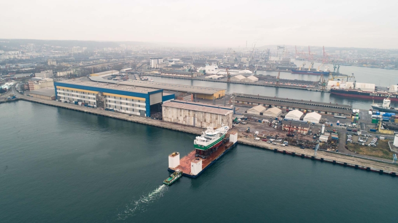 Stocznia Karstensen zwodowała statek rybacki dla Irlandczyków [foto, wideo]-GospodarkaMorska.pl