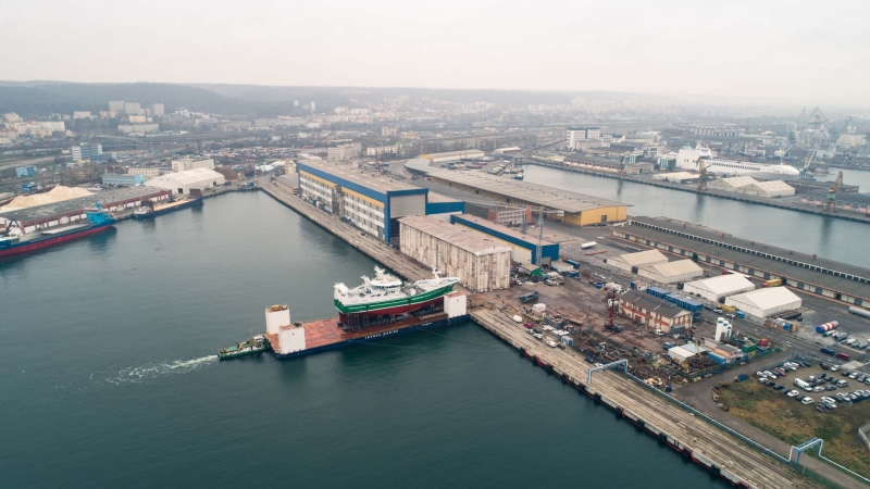 Stocznia Karstensen zwodowała statek rybacki dla Irlandczyków [foto, wideo]-GospodarkaMorska.pl