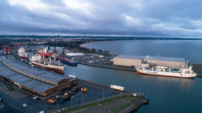 Pierwsza po brexicie dostawa ryb z Wielkiej Brytanii do Portu Gdańsk (foto, wideo)-GospodarkaMorska.pl