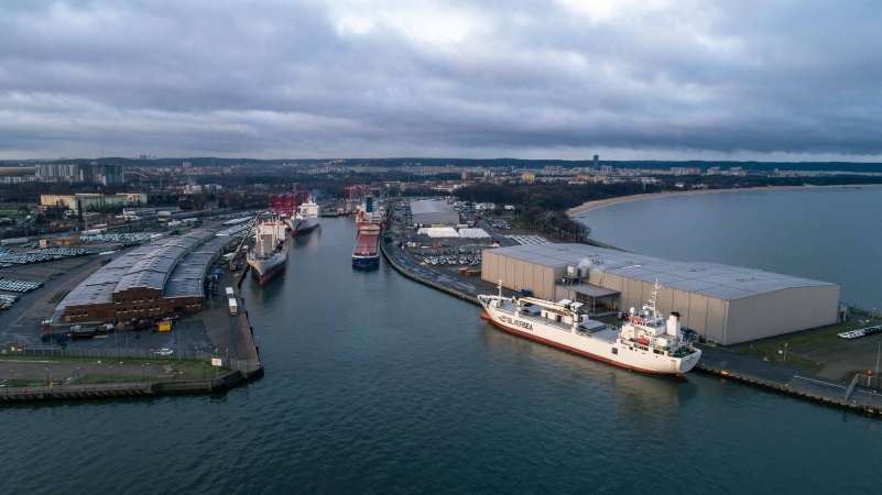 Pierwsza po brexicie dostawa ryb z Wielkiej Brytanii do Portu Gdańsk (foto, wideo)-GospodarkaMorska.pl