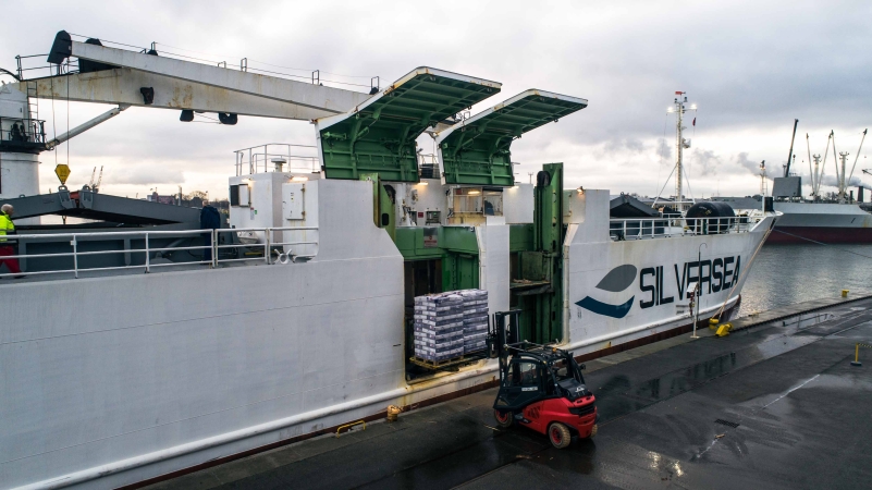 Pierwsza po brexicie dostawa ryb z Wielkiej Brytanii do Portu Gdańsk (foto, wideo)-GospodarkaMorska.pl