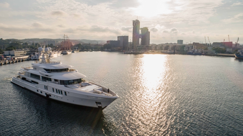 Stocznia Damen Shipyards Gdynia - specjaliści w budowie kadłubów luksusowych jachtów-GospodarkaMorska.pl
