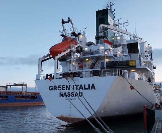 „Green Italia” – norweski chłodniowiec zarządzany przez polską spółkę-GospodarkaMorska.pl
