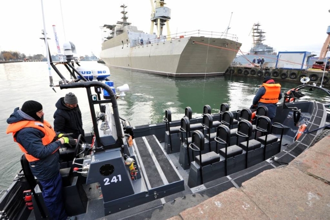 Próby morskie łodzi dla ORP Ślązak-GospodarkaMorska.pl
