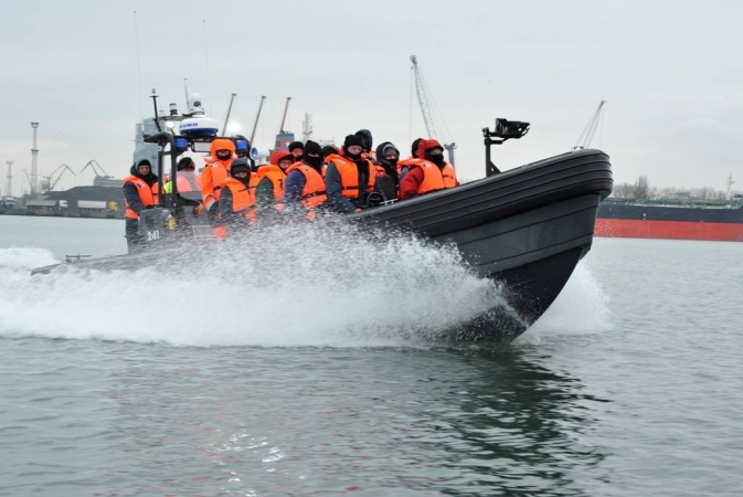Próby morskie łodzi dla ORP Ślązak-GospodarkaMorska.pl
