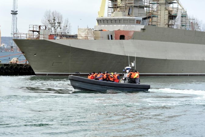 Próby morskie łodzi dla ORP Ślązak-GospodarkaMorska.pl