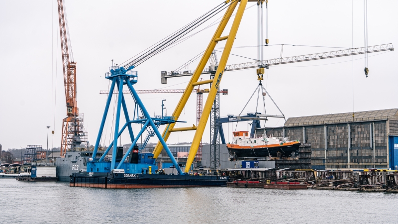 W stoczni Remontowa Shipbulding zwodowano lodołamacz 