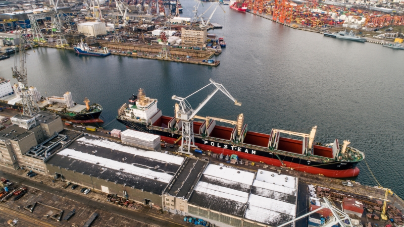 Intensywny koniec kwartału w Stoczni Remontowej Nauta - kolejne remonty dla PŻM-GospodarkaMorska.pl