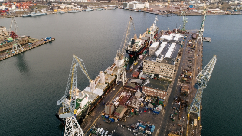 Intensywny koniec kwartału w Stoczni Remontowej Nauta - kolejne remonty dla PŻM-GospodarkaMorska.pl