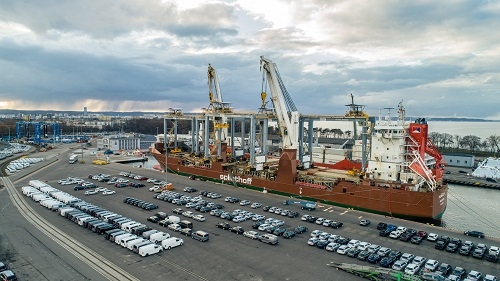 Suwnice RTG z El Professional w Porcie Gdańsk wyruszyły do terminalu kontenerowego w Afryce (video, foto)-GospodarkaMorska.pl