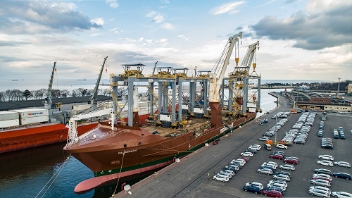 Suwnice RTG z El Professional w Porcie Gdańsk wyruszyły do terminalu kontenerowego w Afryce (video, foto)-GospodarkaMorska.pl