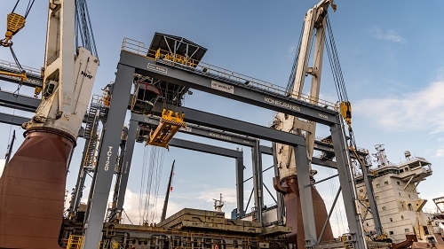 Suwnice RTG z El Professional w Porcie Gdańsk wyruszyły do terminalu kontenerowego w Afryce (video, foto)-GospodarkaMorska.pl