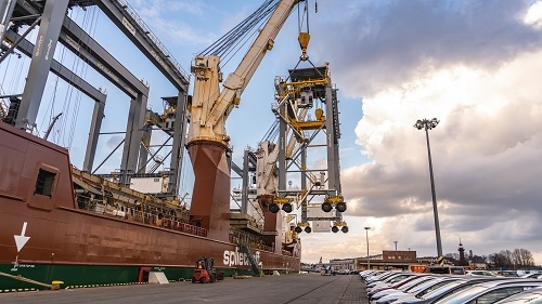 Suwnice RTG z El Professional w Porcie Gdańsk wyruszyły do terminalu kontenerowego w Afryce (video, foto)-GospodarkaMorska.pl