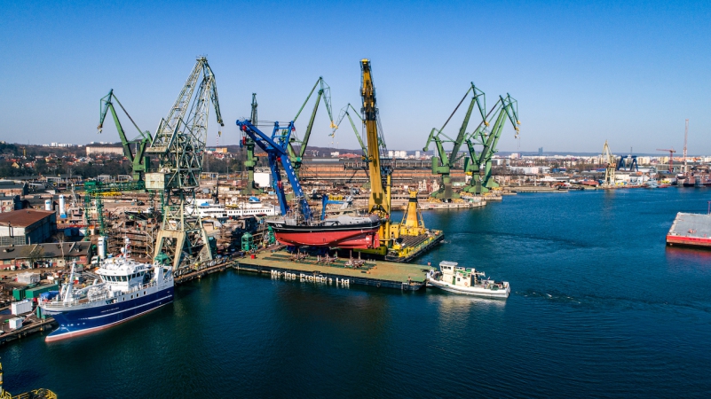 W stoczni Safe w Gdańsku zwodowano statek rybacki dla holenderskiego Damena-GospodarkaMorska.pl