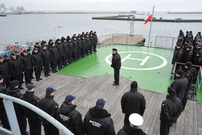 ORP Wodnik wrócił z zimowego rejsu-GospodarkaMorska.pl