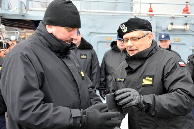 ORP Wodnik wrócił z zimowego rejsu-GospodarkaMorska.pl