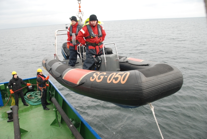 Patrolowiec  SG-311 po modernizacji-GospodarkaMorska.pl