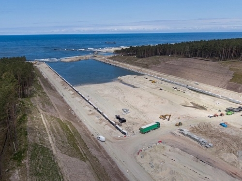 Adamczyk: przekroczyliśmy półmetek prac na przekopie Mierzei Wiślanej-GospodarkaMorska.pl