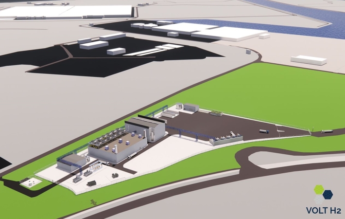 Holandia będzie produkować zielony wodór na terenie kompleksu portowego North Sea-GospodarkaMorska.pl