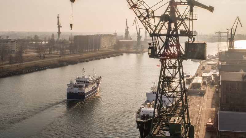 Stocznia Safe. Naszpikowany technologią statek rybacki gotowy do pracy [wideo] -GospodarkaMorska.pl