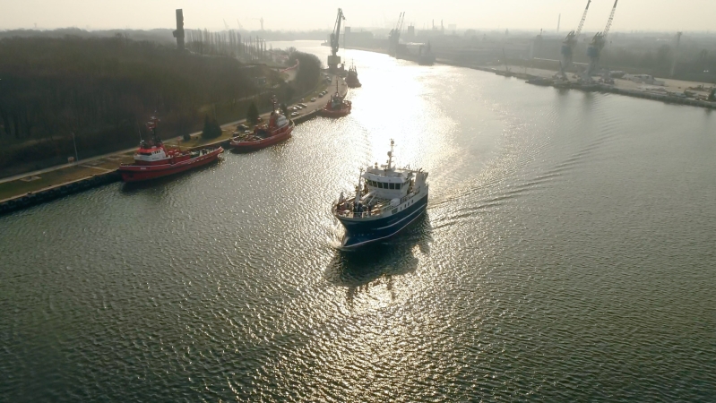 Stocznia Safe. Naszpikowany technologią statek rybacki gotowy do pracy [wideo] -GospodarkaMorska.pl