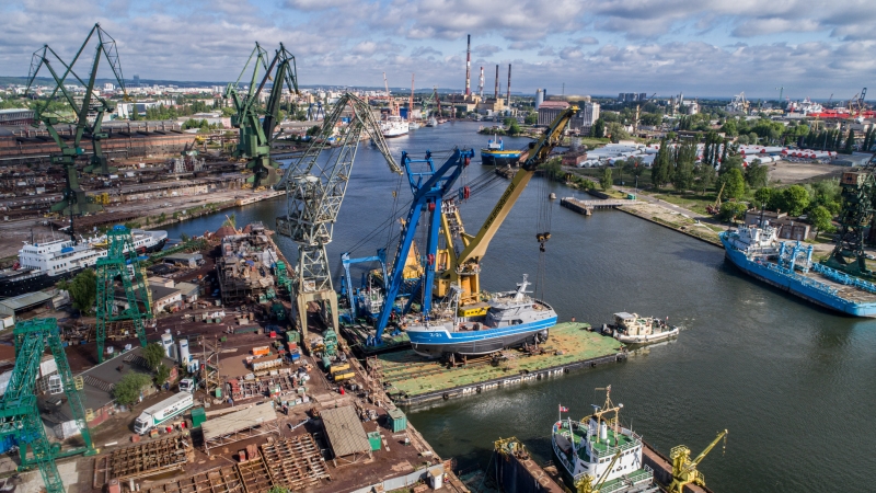 Kolejne wodowanie w stoczni Safe dla Damen Maskant [wideo, zdjęcia]-GospodarkaMorska.pl
