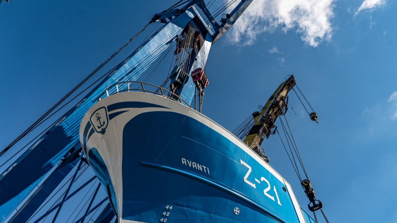 Kolejne wodowanie w stoczni Safe dla Damen Maskant [wideo, zdjęcia]-GospodarkaMorska.pl