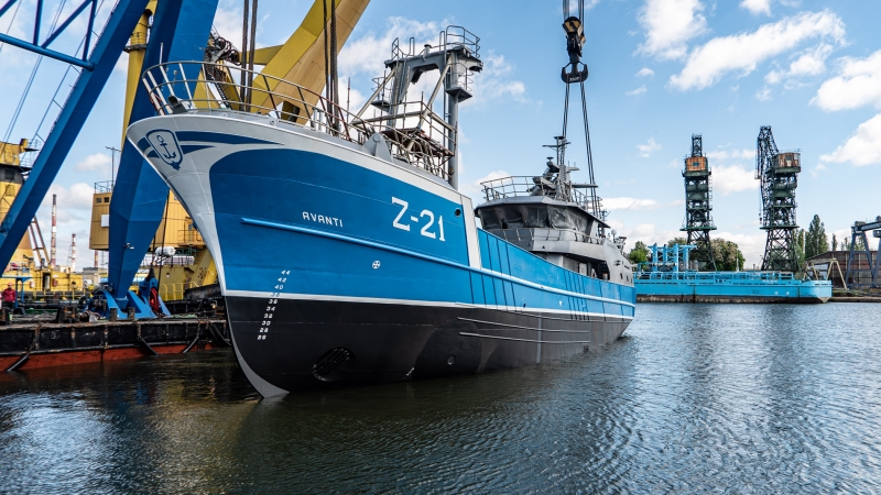 Kolejne wodowanie w stoczni Safe dla Damen Maskant [wideo, zdjęcia]-GospodarkaMorska.pl