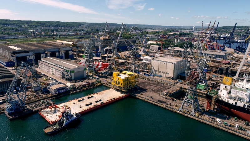 EPG łączy siły z Bladt Industries. Zobacz załadunek 700-tonowej trafostacji Kaskasi [WIDEO]] -GospodarkaMorska.pl