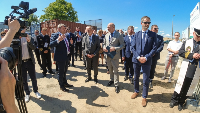 OBR CTM w Gdyni: „Wmurowanie kapsuły czasu to symboliczna podróż do technologicznej przyszłości [wideo]-GospodarkaMorska.pl