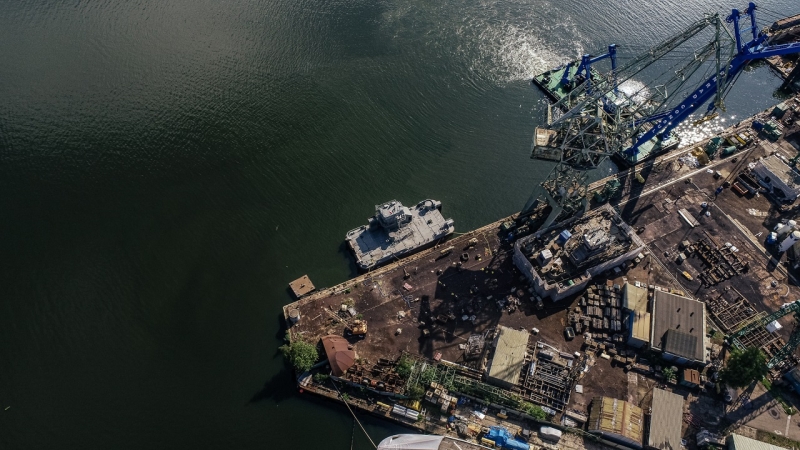 Stocznia Safe. Zobacz wodowanie holownika dla Damen Hardinxveld [WIDEO, ZDJĘCIA]-GospodarkaMorska.pl