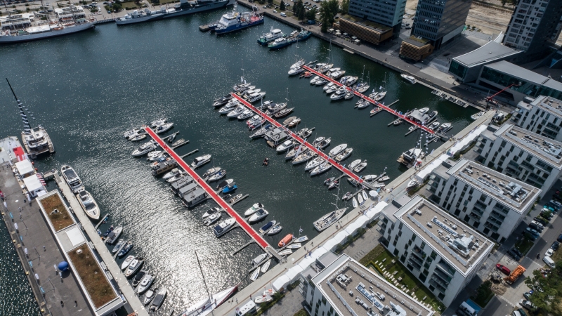 Polboat Yachting Festival 2021 otwarty. 