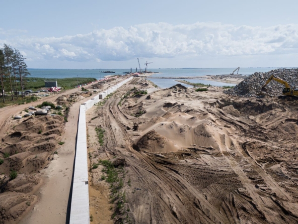 Mierzeja Wiślana. Rozpoczęło się pogłębianie kanału [WIDEO, ZDJĘCIA]-GospodarkaMorska.pl
