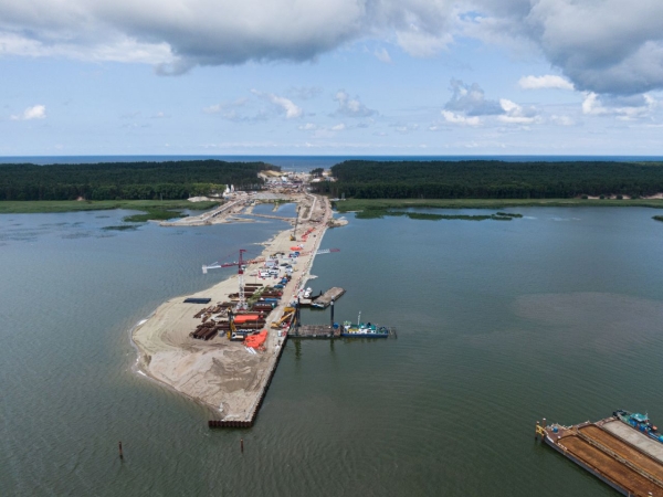 Mierzeja Wiślana. Rozpoczęło się pogłębianie kanału [WIDEO, ZDJĘCIA]-GospodarkaMorska.pl