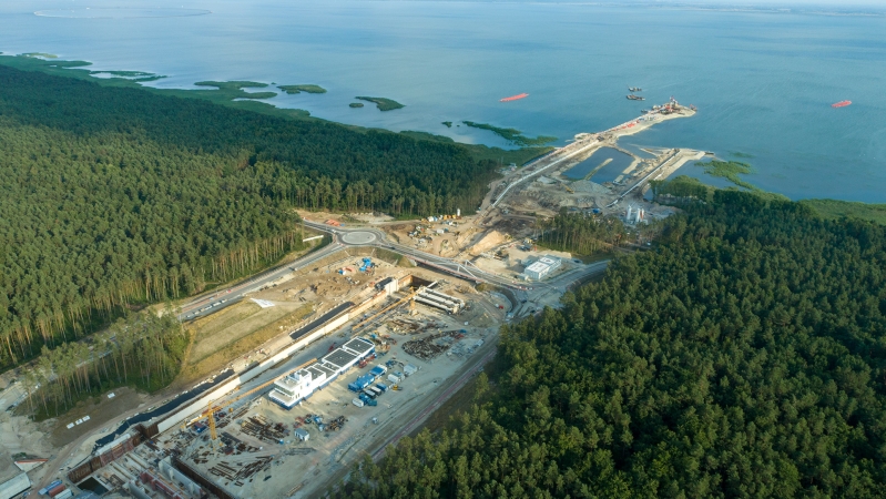 Mierzeja Wiślana. Rozpoczęło się pogłębianie kanału [WIDEO, ZDJĘCIA]-GospodarkaMorska.pl