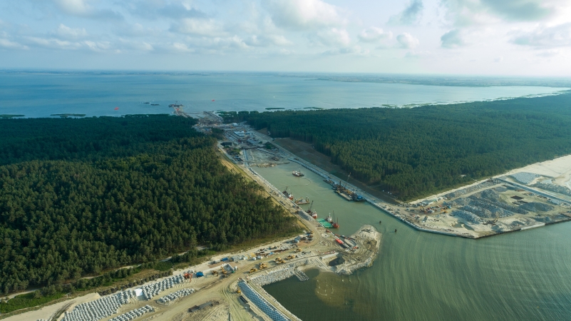 Mierzeja Wiślana. Rozpoczęło się pogłębianie kanału [WIDEO, ZDJĘCIA]-GospodarkaMorska.pl