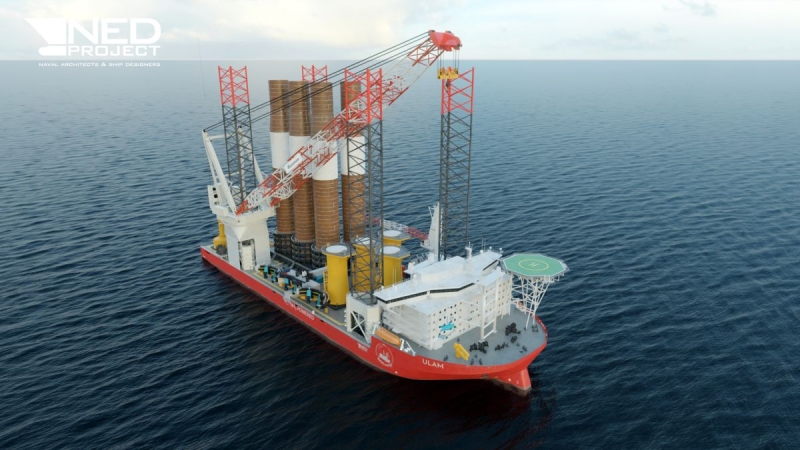NED-Project robi kolejny duży krok dla projektu statku instalacyjnego ULAM [ZDJĘCIA]-GospodarkaMorska.pl