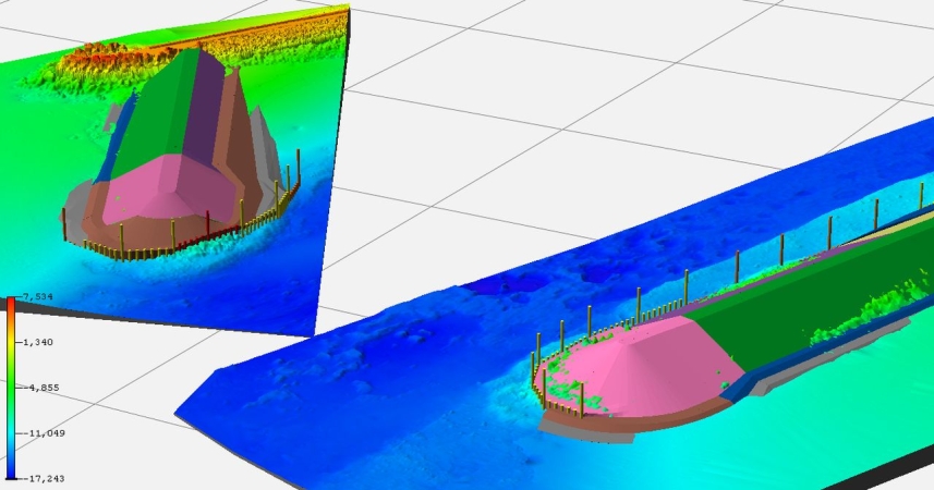 Wuprohyd stworzył model 3D przebudowy falochronów dla Portu w Kłajpedzie [ZDJĘCIA]-GospodarkaMorska.pl