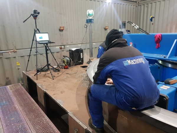 Przenośna frezarka obrotowa Climax CM6200 w akcji [ZDJĘCIA, WIDEO]-GospodarkaMorska.pl